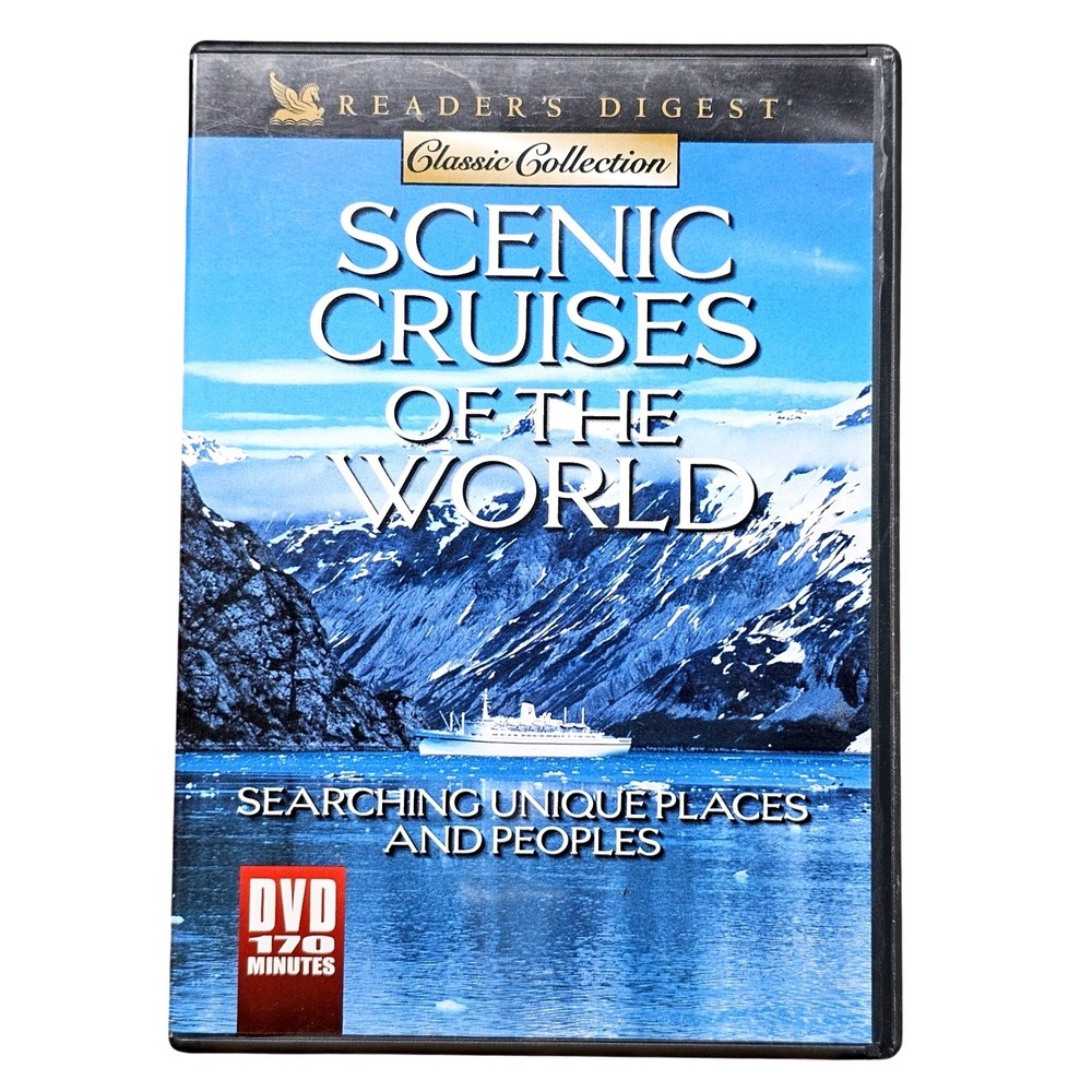 Readers Digest Scenic Cruises of the‎ World DVD Documentary Travel EUC